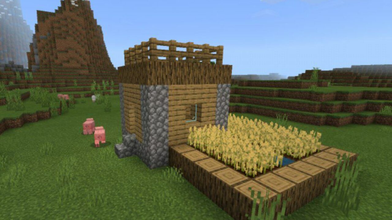 Village House from House Mod for Minecraft PE