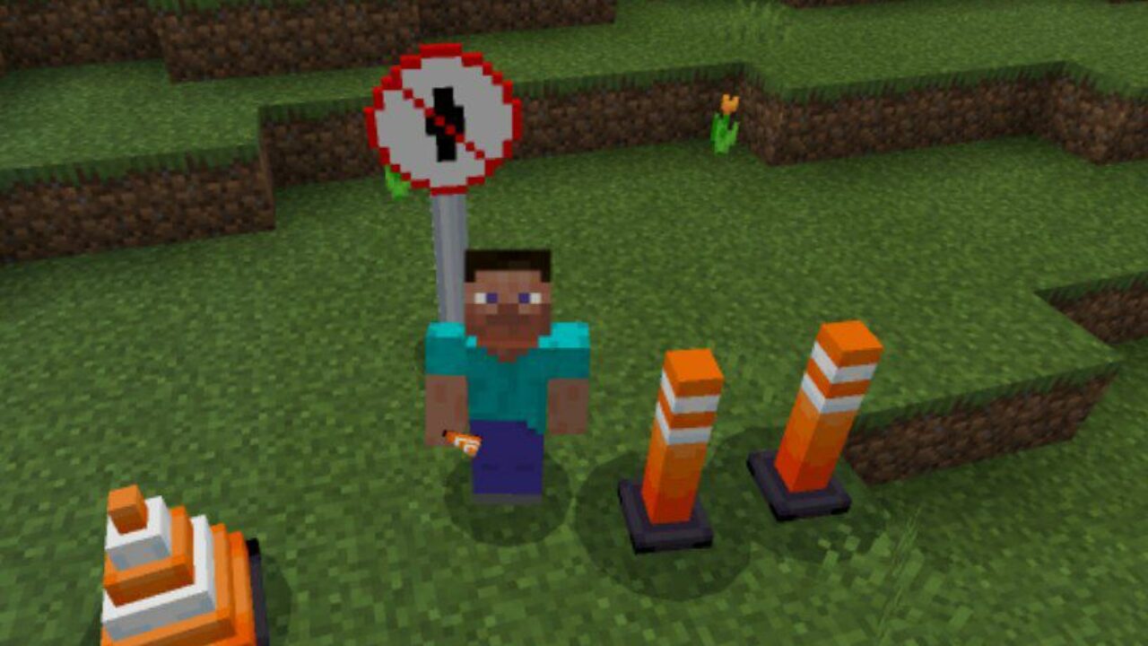 Different Stuff from Road Mod for Minecraft PE