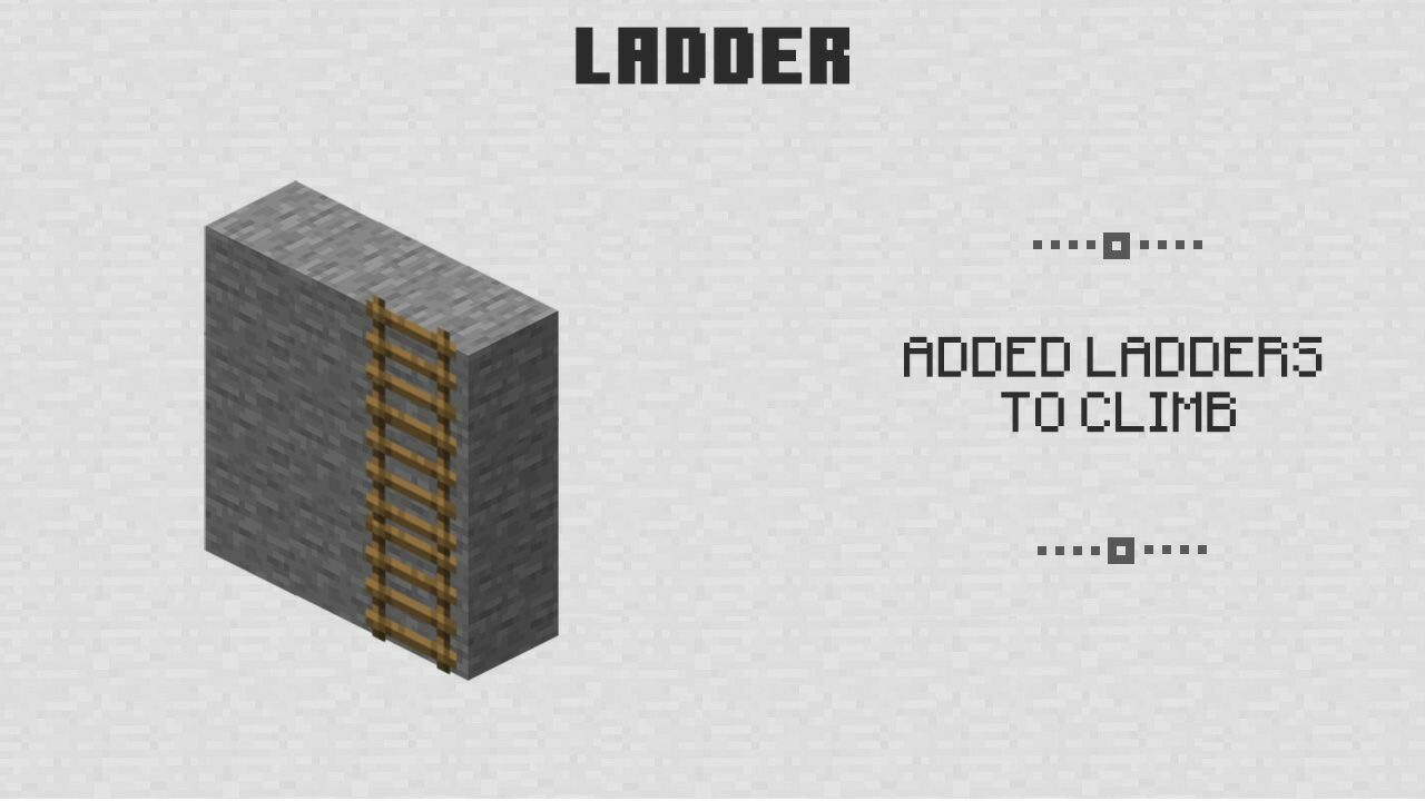 Ladder from Minecraft PE 0.1