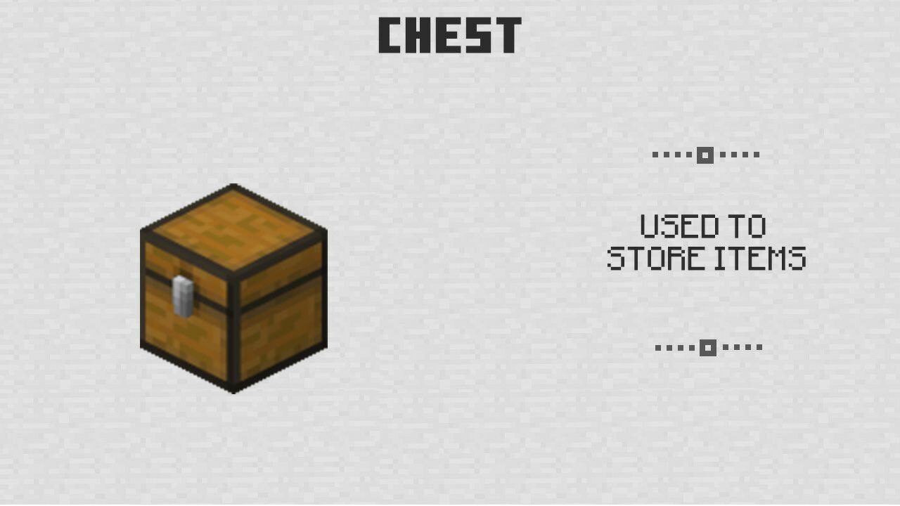 Chest from Minecraft PE 0.4