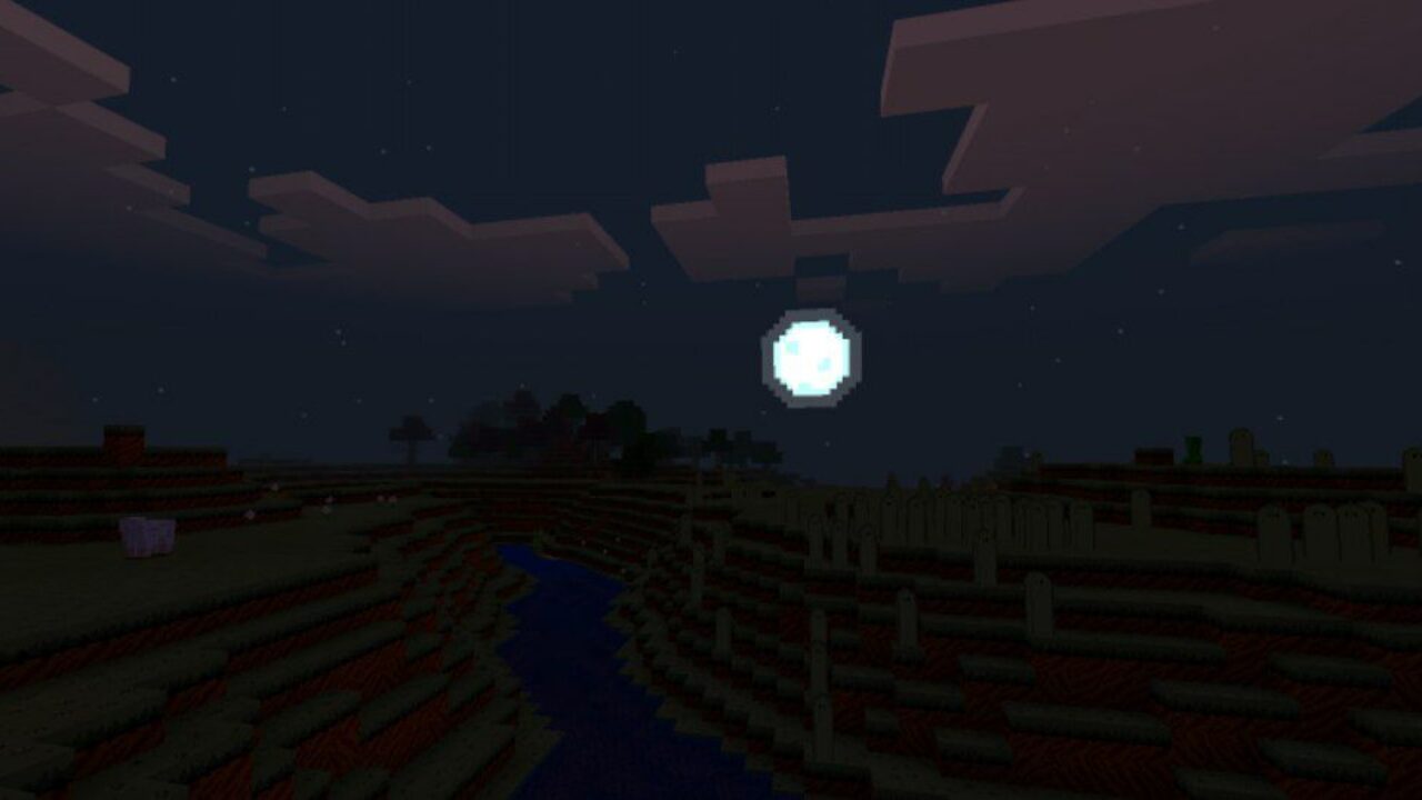 Night from Retrones Texture Pack for Minecraft PE