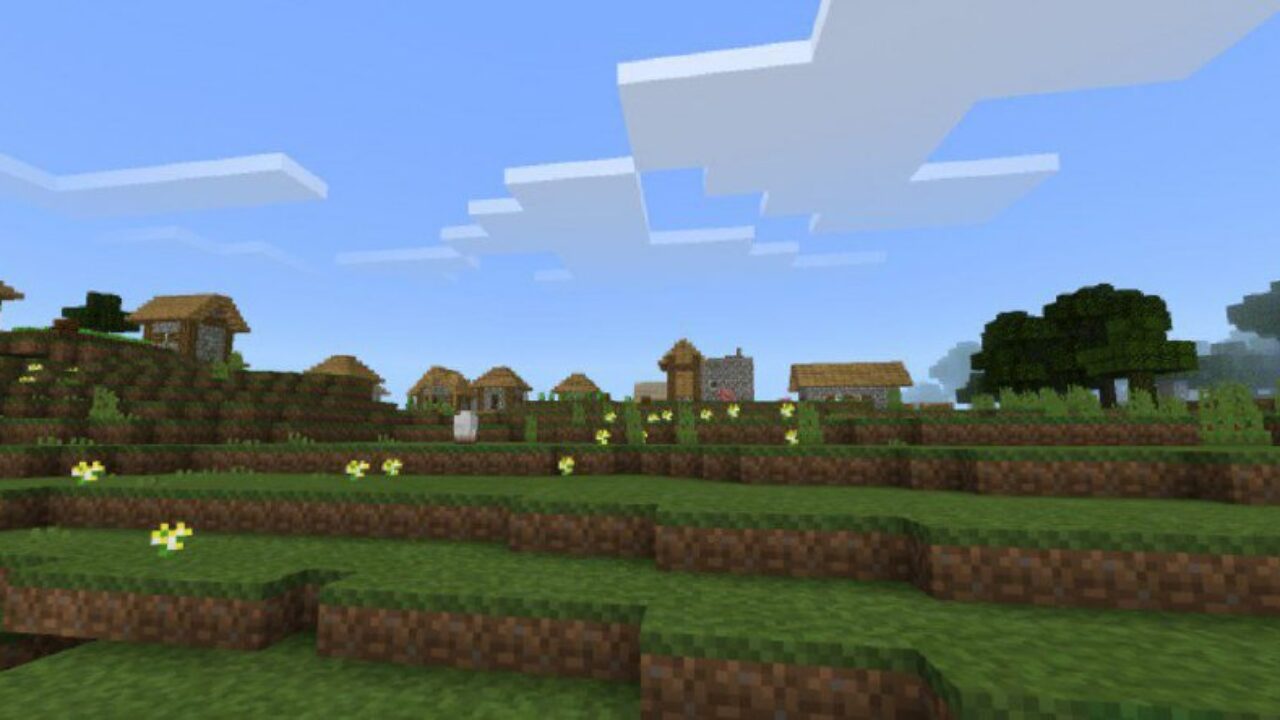 Nature from 8x8 Texture Pack for Minecraft PE