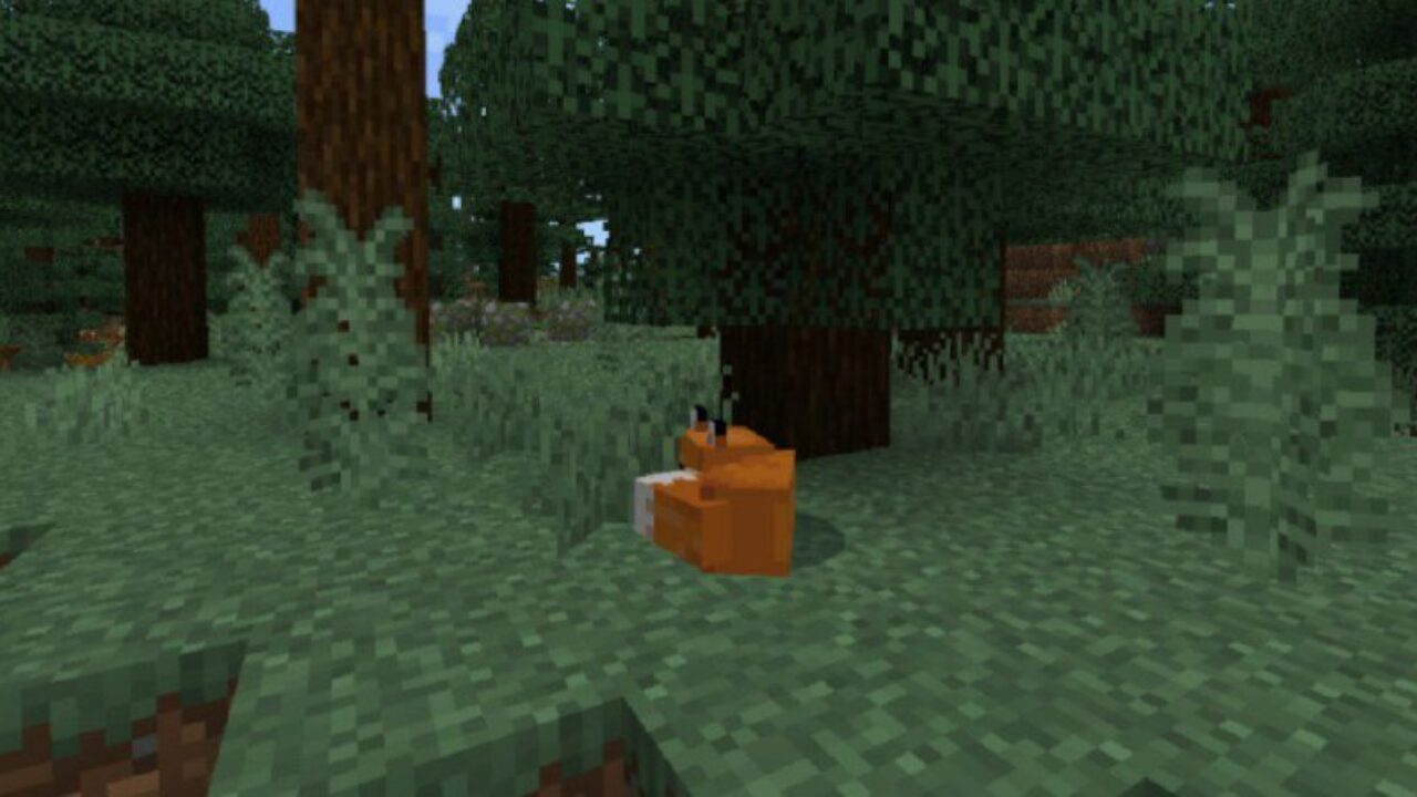 Fox from Too Many Mobs Mod for Minecraft PE