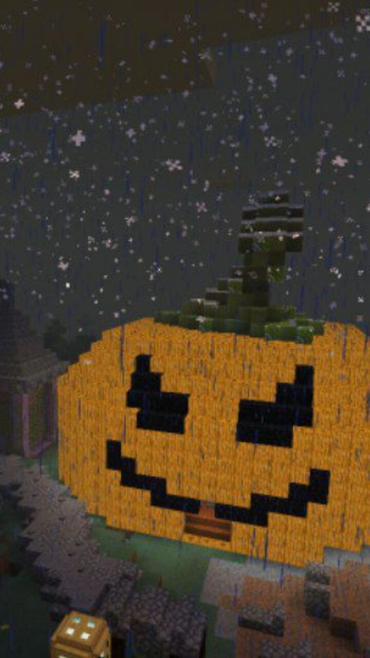 Pumpkin from Halloween Map for Minecraft PE