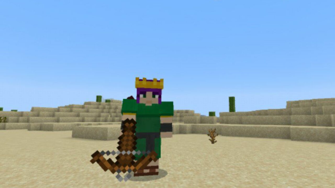 Valkyrie from Clash of Craft Mod for Minecraft PE