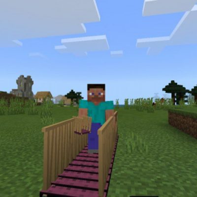 Bridge Mod for Minecraft PE