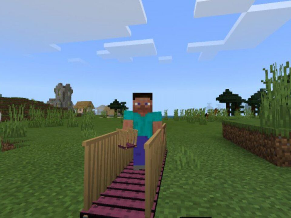 Bridge Mod for Minecraft PE