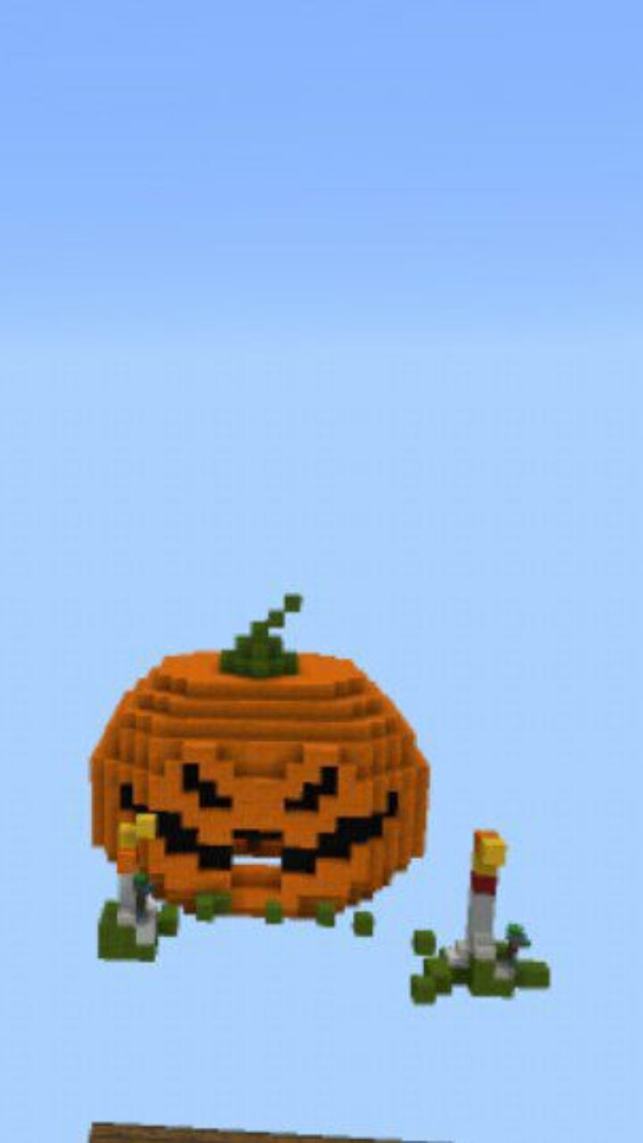 Statues from Halloween Map for Minecraft PE