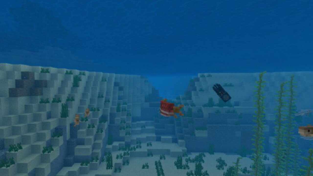 Underwater from Faithful Texture Pack for Minecraft PE