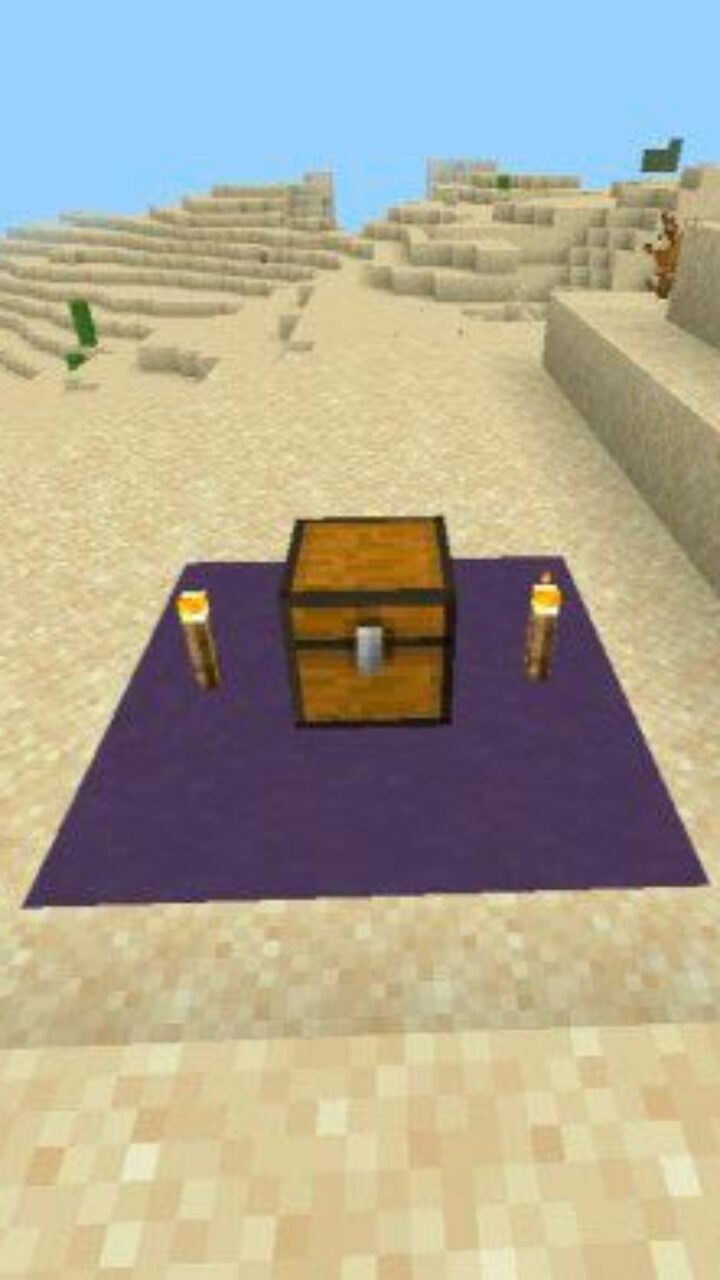 Chest from Desert Survival Map for Minecraft PE