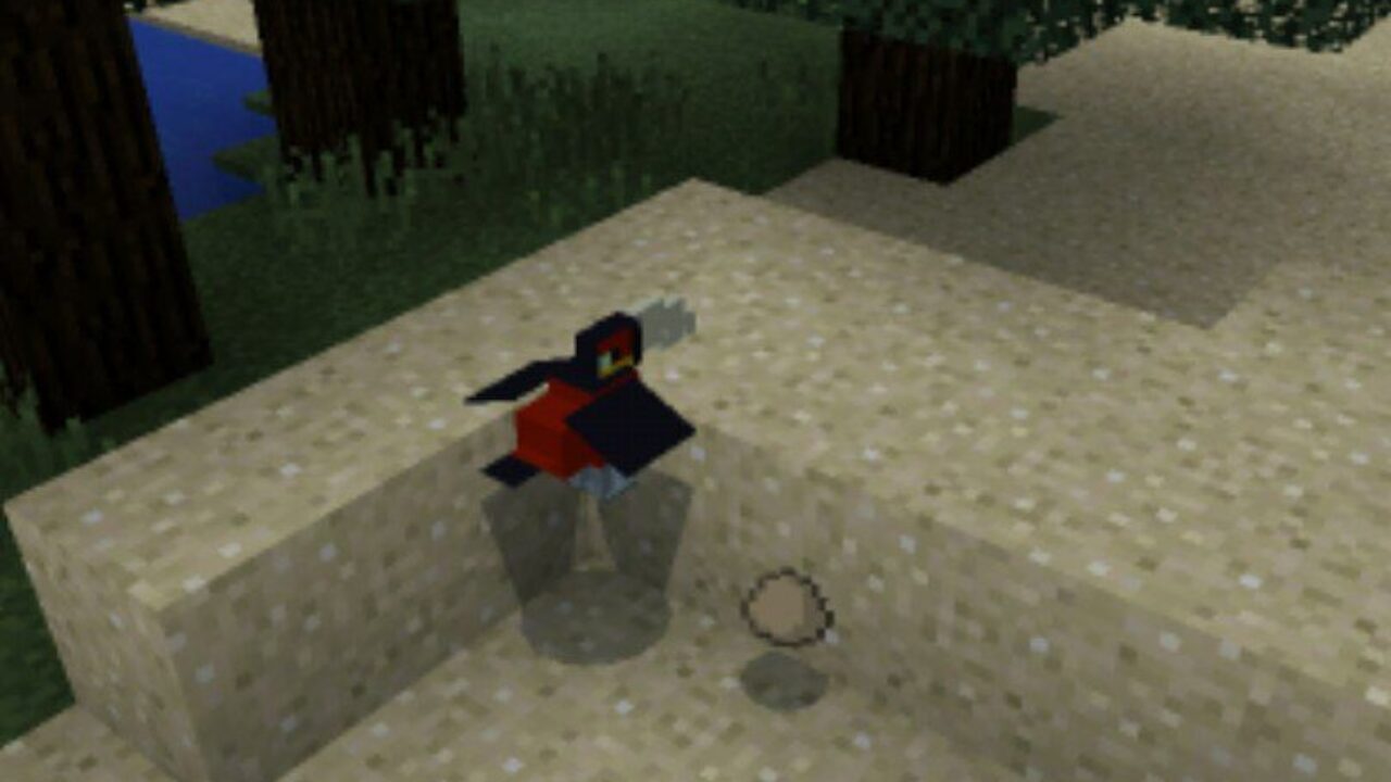 Toucan from Birds Mod for Minecraft PE