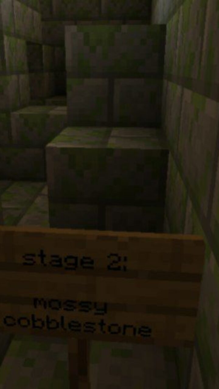 Second Stage from Stone Games Map for Minecraft PE