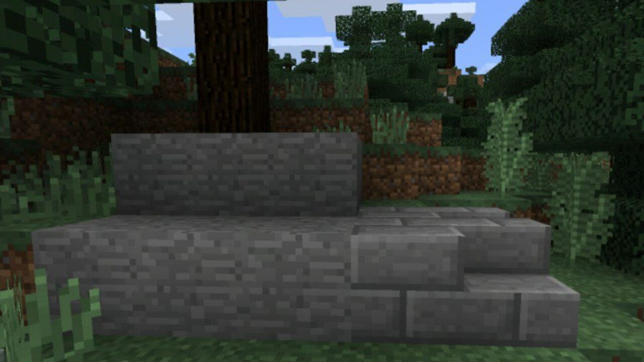 New Blocks from Stone Texture Pack for Minecraft PE