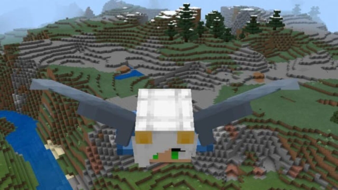 Elytrian from Origins Mod for Minecraft PE