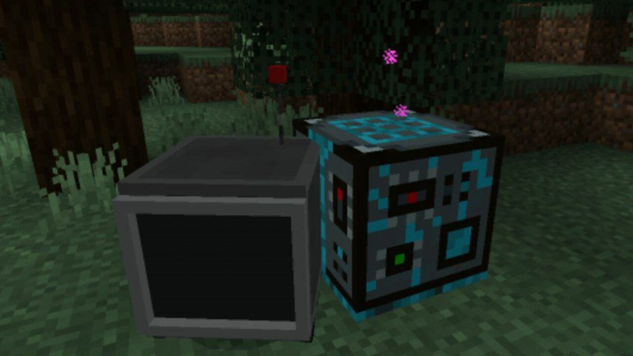 Mechanisms from Robots Mod for Minecraft PE