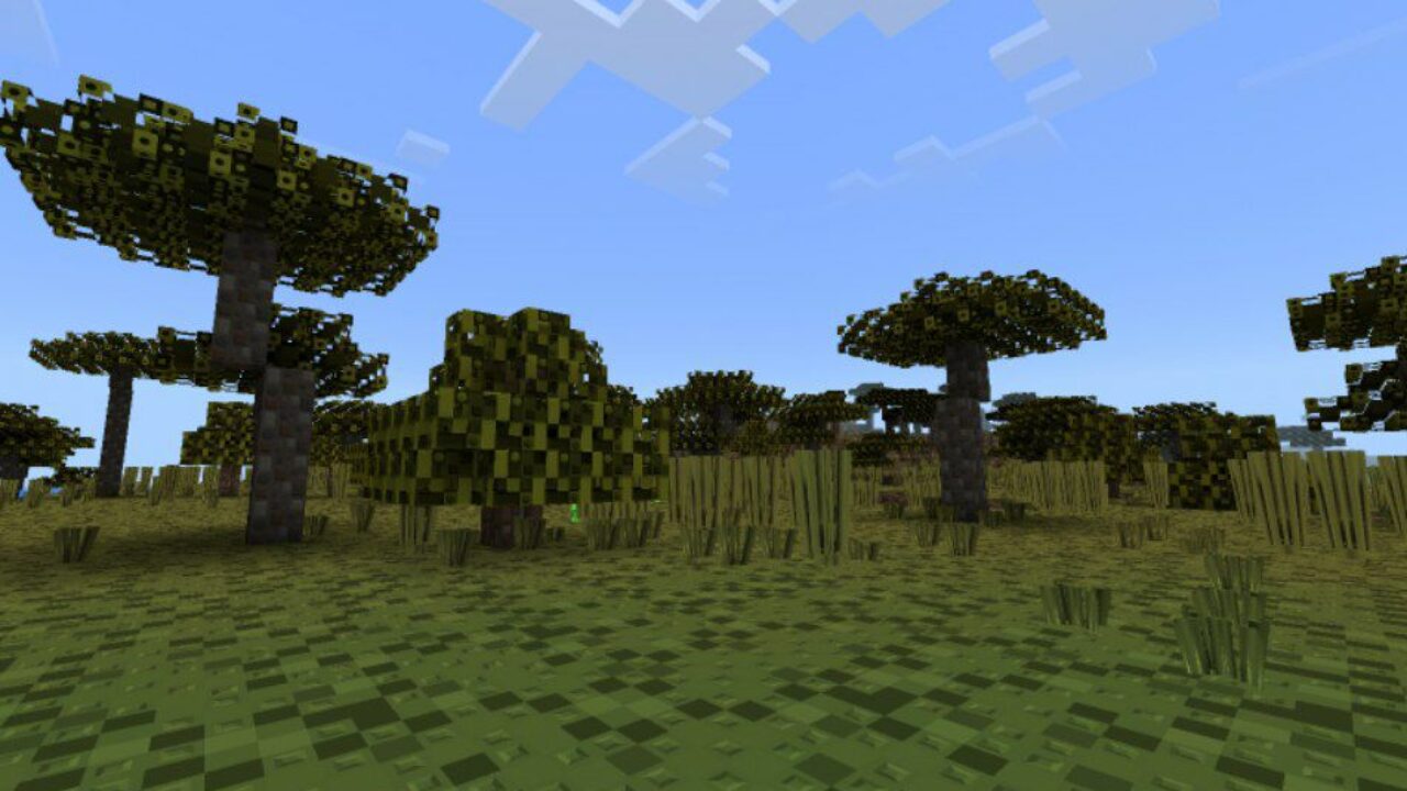 Nature from Lego Texture Pack for Minecraft PE