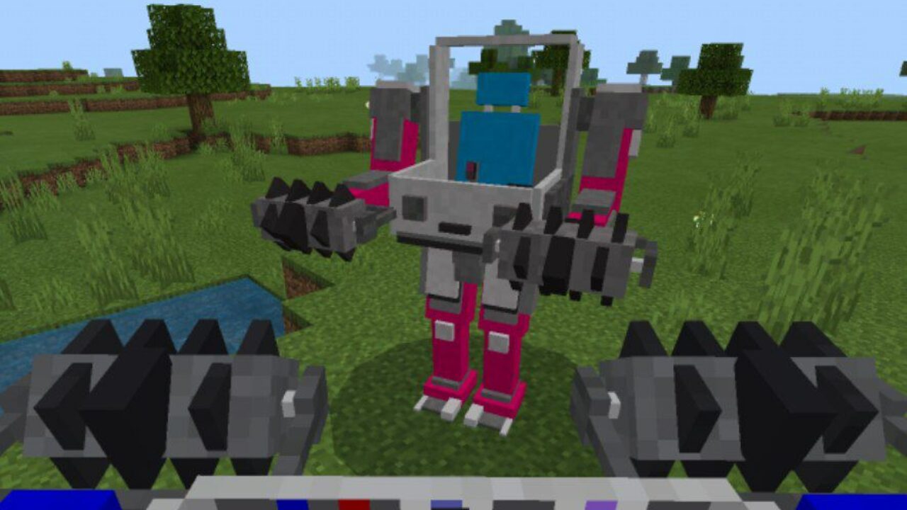 Robot from Robots Mod for Minecraft PE