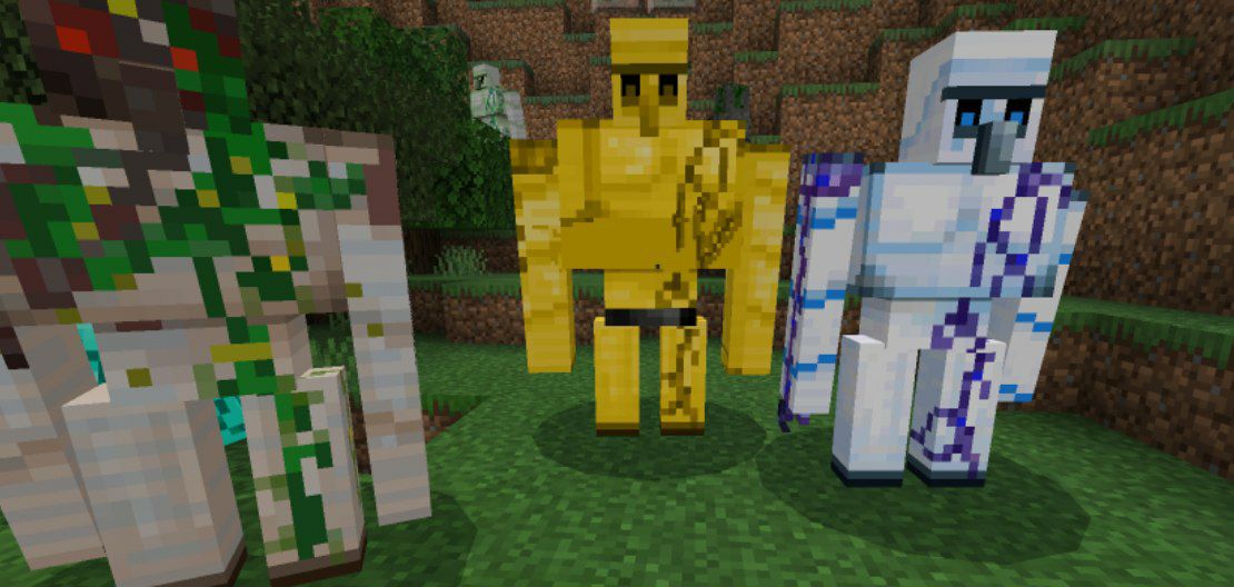 Download Golem Mod for Minecraft PE: unique creatures