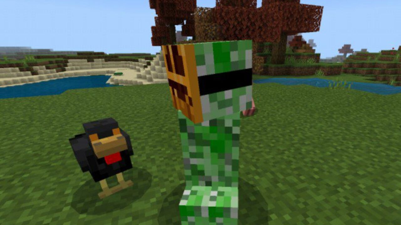 Mobs from Halloween Texture Pack for Minecraft PE