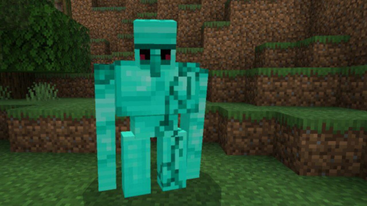 New Creature from Golem Mod for Minecraft PE