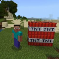 Dynamite Mod for Minecraft PE