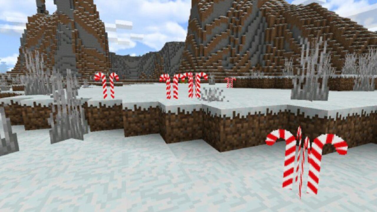 Holiday Decorations from Christmas Texture Pack for Minecraft PE