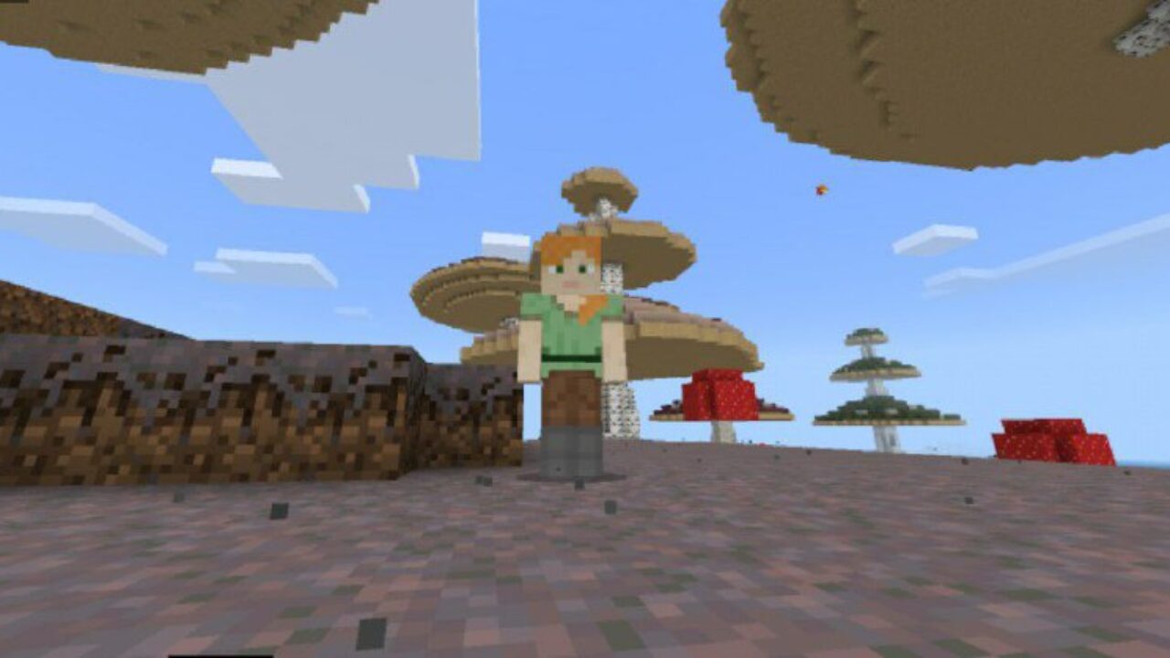 Mushroom Survival Map for Minecraft PE