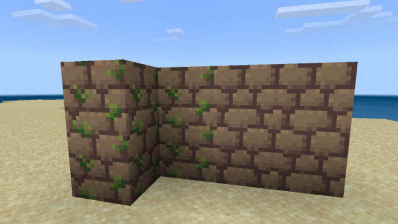 New Blocks from Cobblestone Texture Pack for Minecraft PE