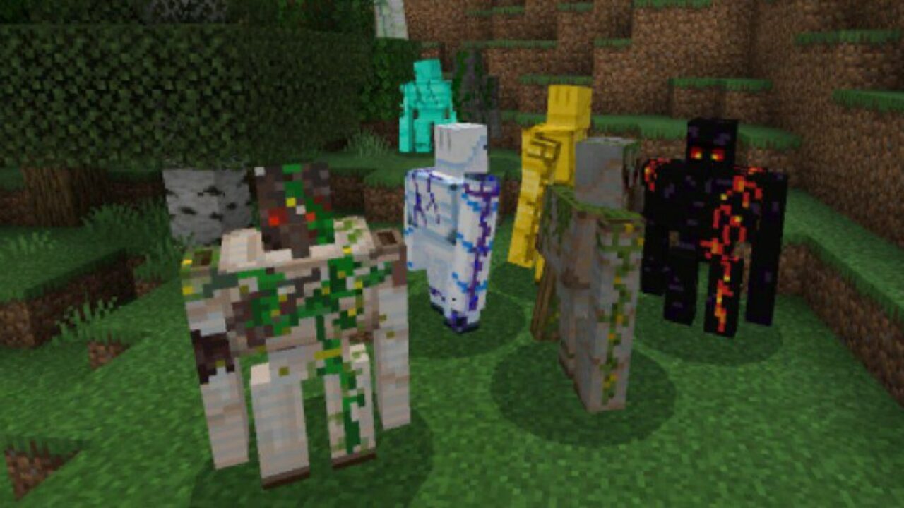 More Mobs from Golem Mod for Minecraft PE