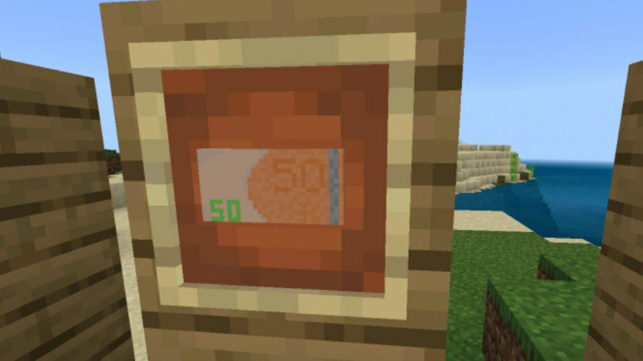 Fifty Euro from Money Mod for Minecraft PE