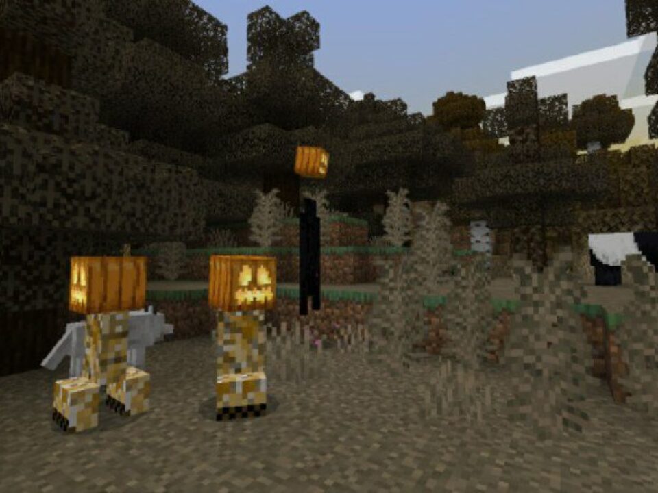 Halloween Texture Pack for Minecraft PE