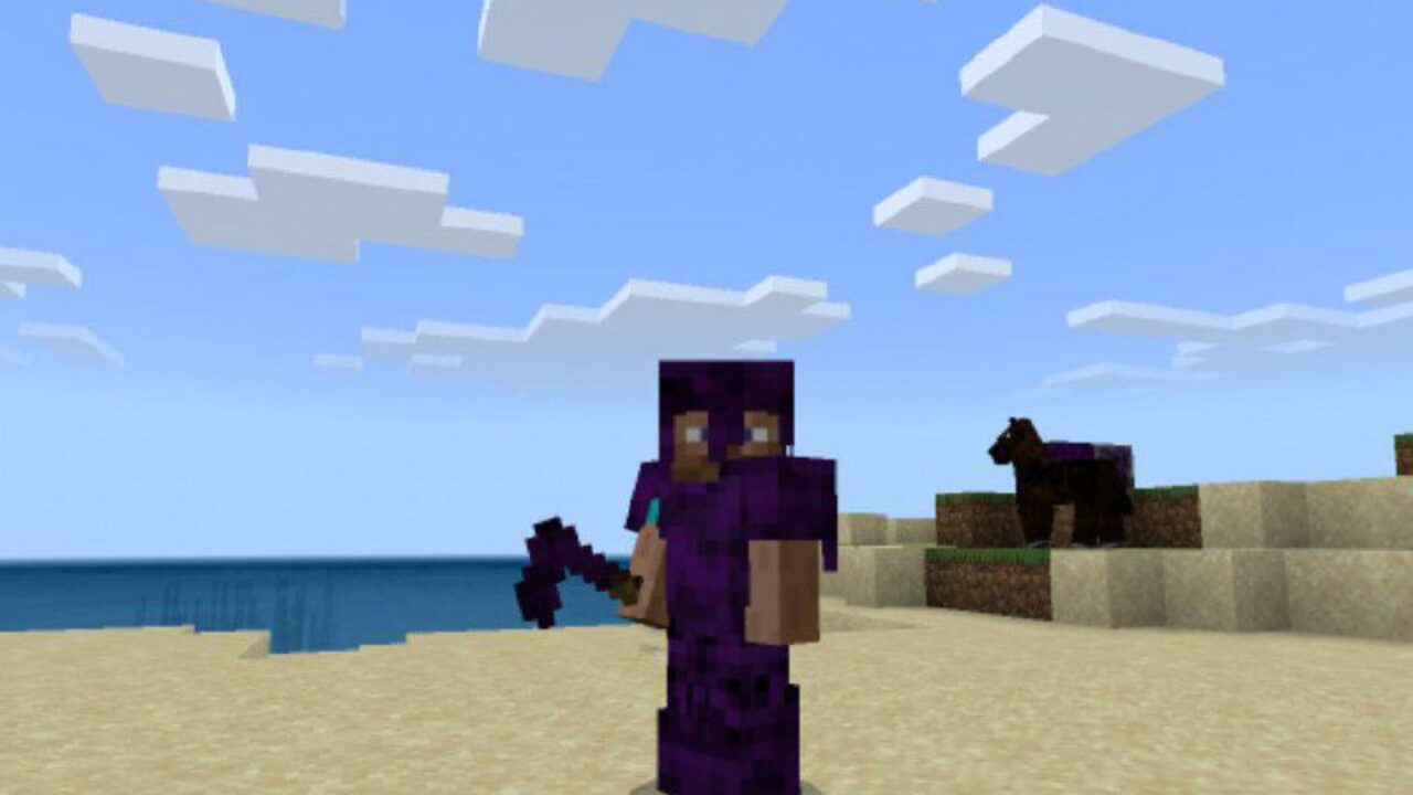 Corrupted Armor from Diamond Texture Pack for Minecraft PE