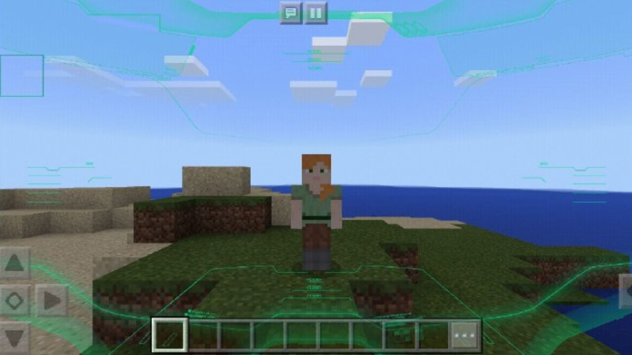 Green Colour from Halo Texture Pack for Minecraft PE