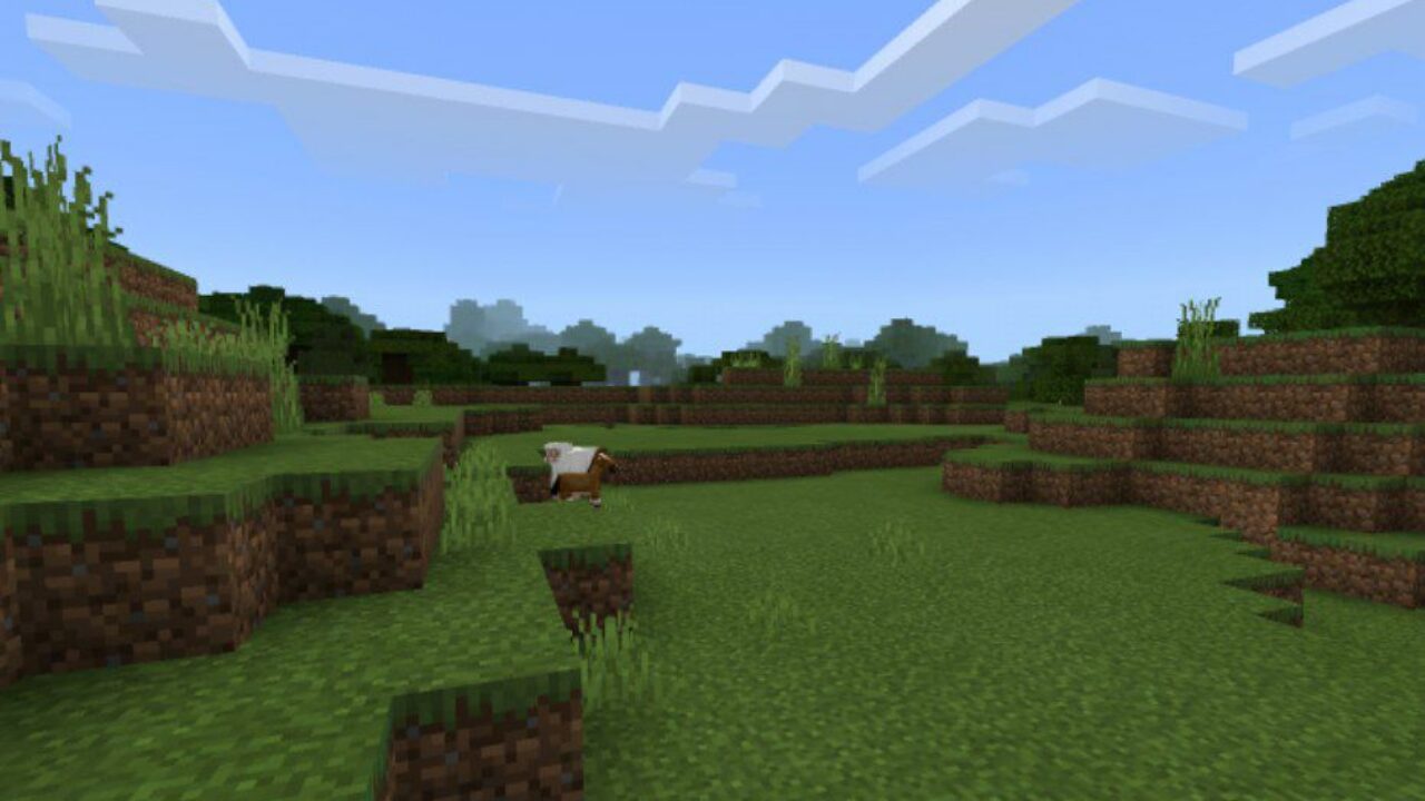 Nature View from 4K Texture Pack for Minecraft PE