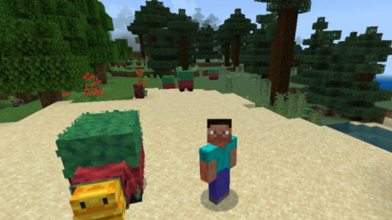 Big Creatures from Sniffer Mod for Minecraft PE