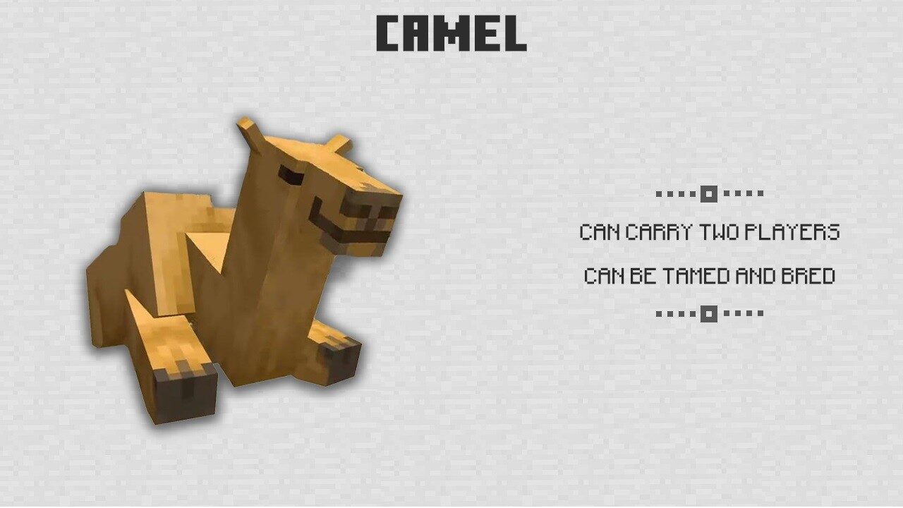 Camel for Minecraft 1.20