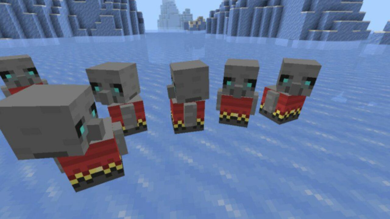 Creatures from Tuff Golem Mod for Minecraft PE