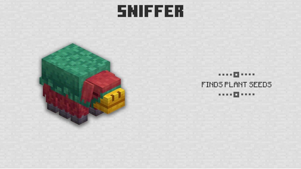 Sniffer for Minecraft 1.20