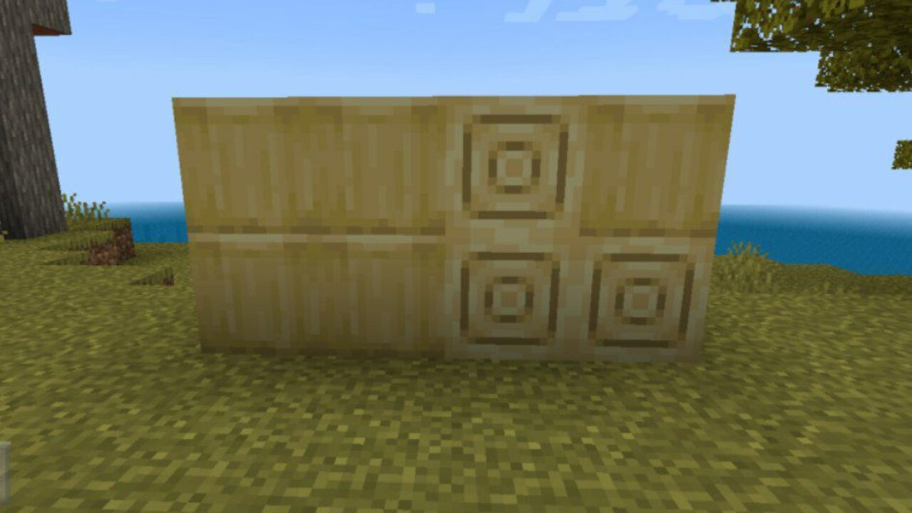 Wood from Bamboo Mod for Minecraft PE