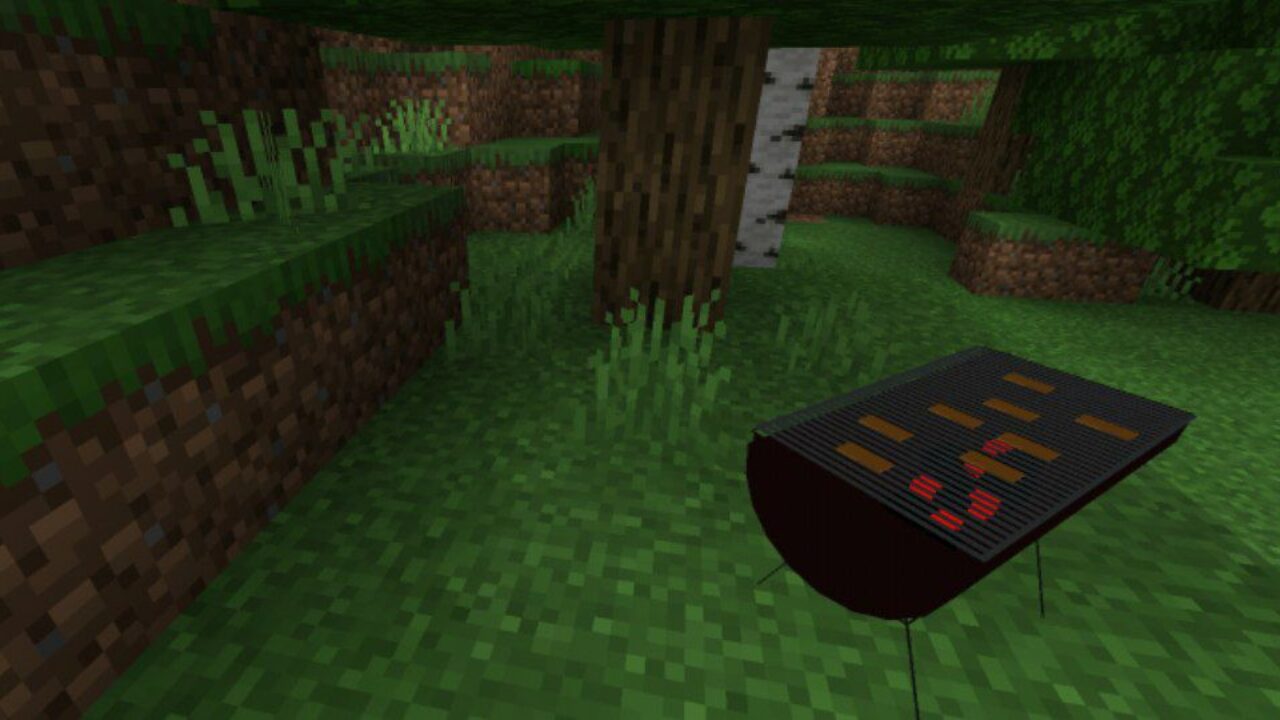 Barbecue from Camping Mod for Minecraft PE