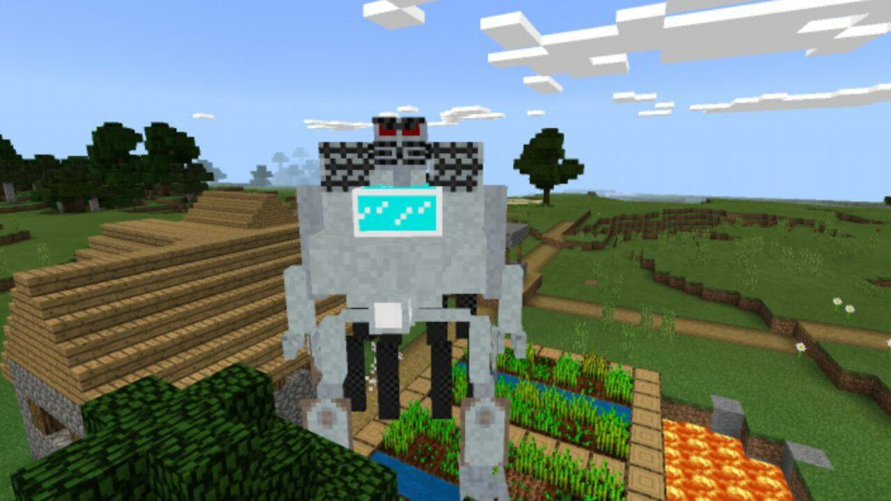 Blackout from Transformers Mod for Minecraft PE