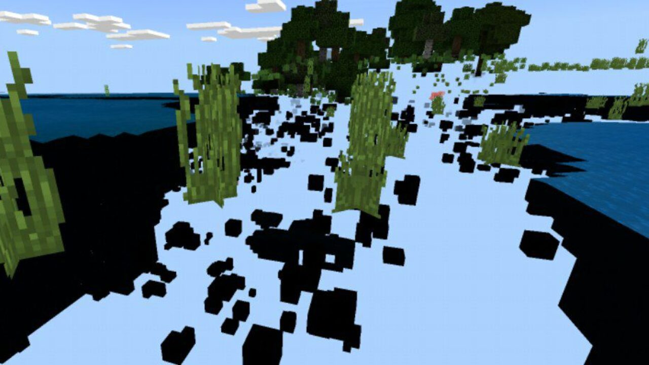 Blocks Dissapeared from X-Ray Mod for Minecraft PE