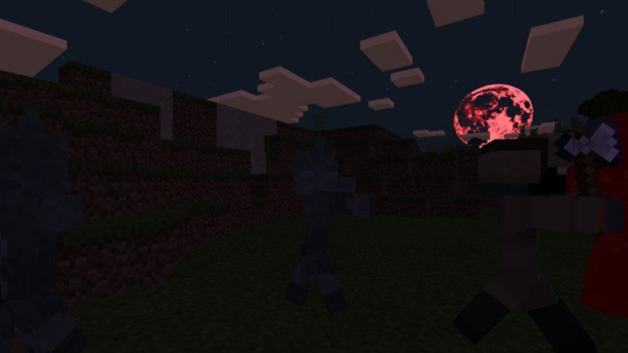 Blood Moon from Werewolf Mod for Minecraft PE