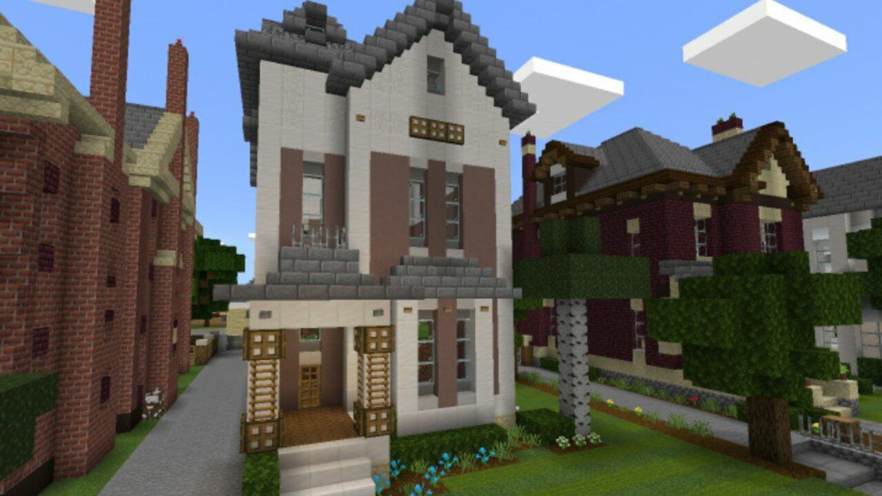 Mansion from Neighborhood Map for Minecraft PE