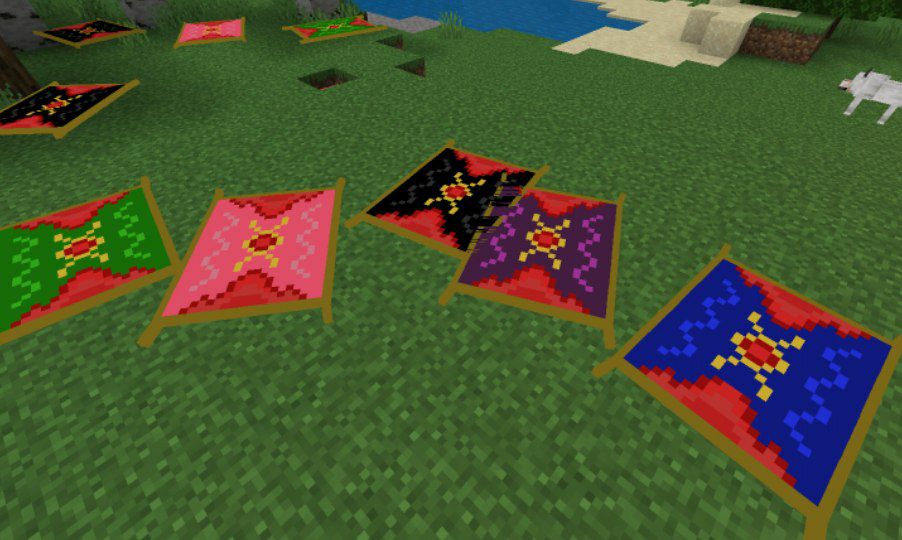 Download Carpet Mod for Minecraft PE unique items