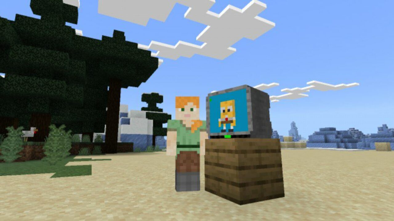 Cartoon Channel from TV Mod for Minecraft PE