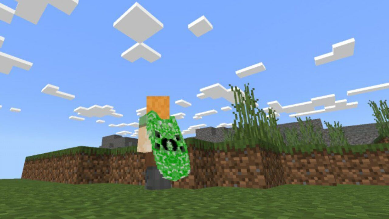 Creeper Wings from Fly Mod for Minecraft PE