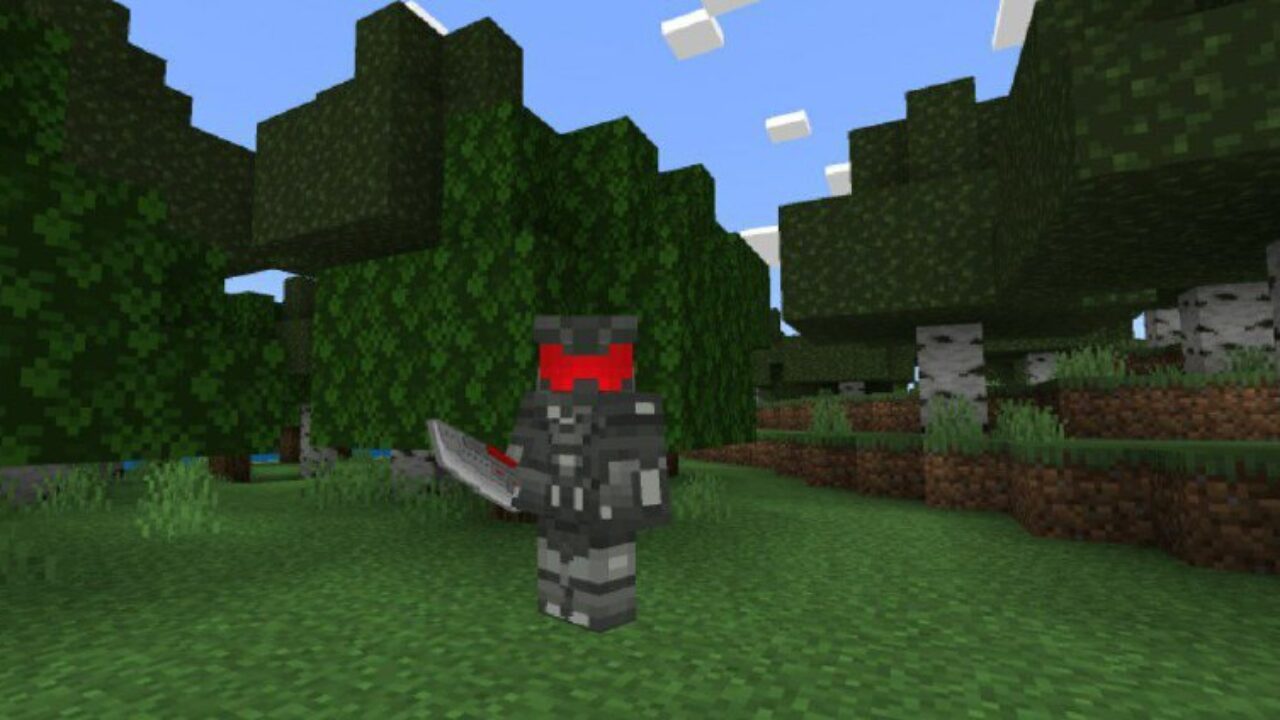 Diamond Armor from Battle Gears Mod for Minecraft PE