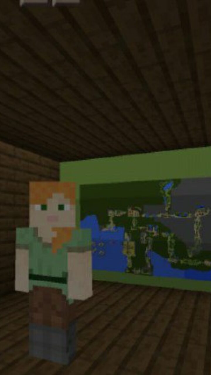 First Room from Pokemon Map for Minecraft PE