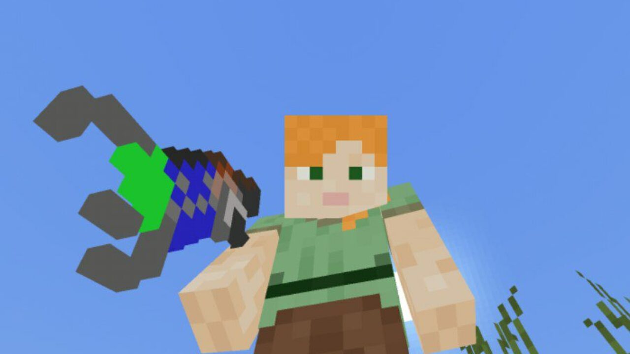 Gun from Gravity Mod for Minecraft PE